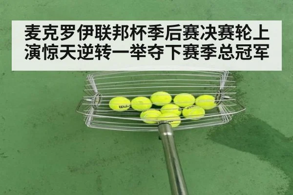麦克罗伊联邦杯季后赛决赛轮上演惊天逆转一举夺下赛季总冠军